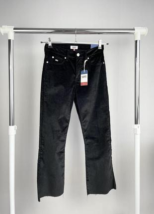 Новые прямые укороченные брюки кёш Tommy jeans оригинал брюки джинсы2 фото