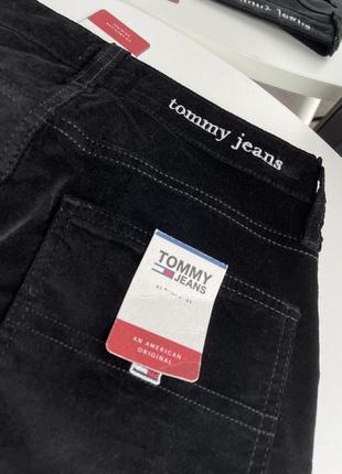 Нові прямі вкорочені брюки кьош tommy jeans оригінал штани джинси5 фото