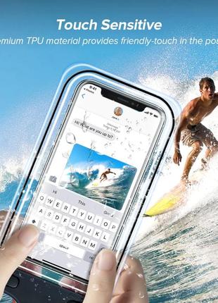 Универсальный водонепроницаемый защитный чехол для телефона, смартфона, айфона, iphone, документов, ключей x523 фото