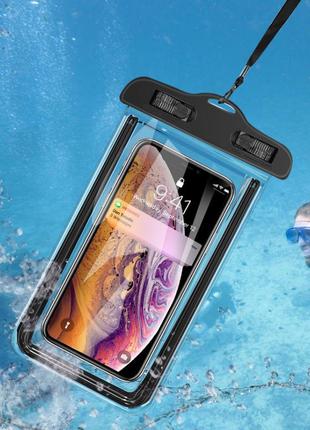 Универсальный водонепроницаемый защитный чехол для телефона, смартфона, айфона, iphone, документов, ключей e2b10 фото