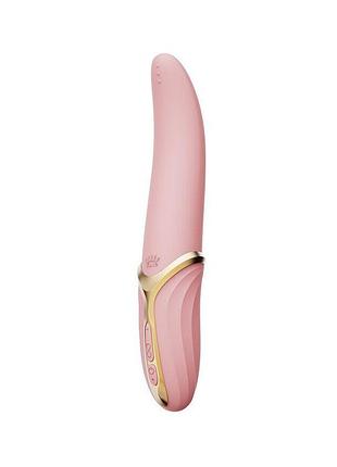 Вибратор zalo – eve sakura pink, вибрация + ротация, имитация язычка, подогрев до 39 °c 3