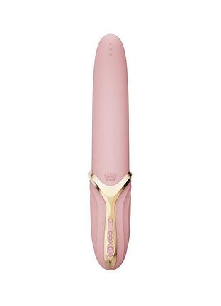 Вибратор zalo – eve sakura pink, вибрация + ротация, имитация язычка, подогрев до 39 °c 4