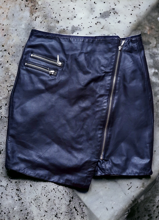 Кожаная юбка