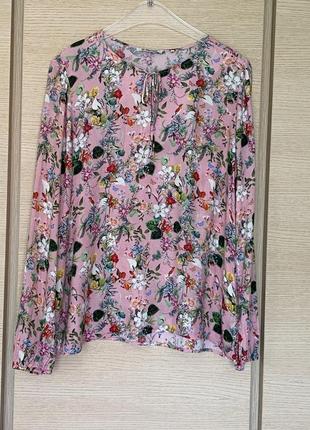 Блуза квітковий принт rich &royal розмір l