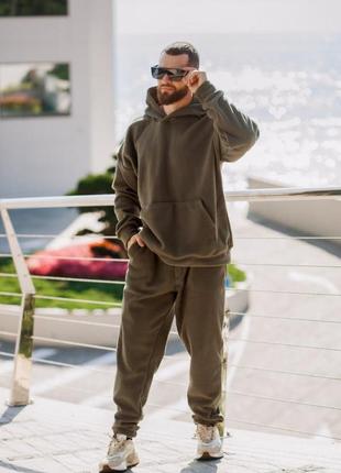 Спортивний костюм чоловічий весняний зимовий на весну теплий базовий демісезонний...