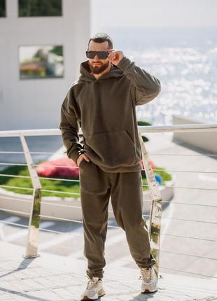 Спортивний костюм чоловічий весняний зимовий на весну теплий базовий демісезонний...