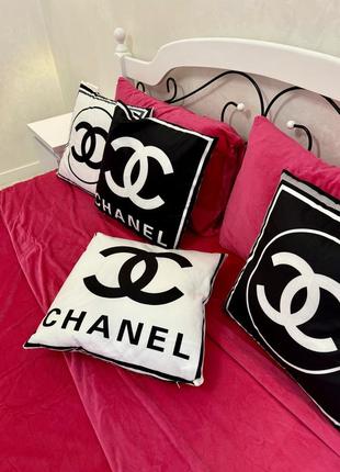 Декоративні подушки chanel інтерʼєрні подушки chanel