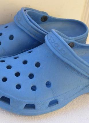 Шлепанцы шлепки кроксы crocs оригинал сабо р. 7/9  р. 40 26 см6 фото