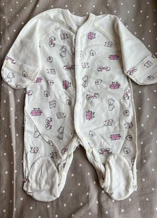 Человечек с барашками, размер 56-62