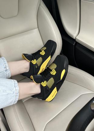 Кроссовки jordan 4 thunder ⚡️7 фото