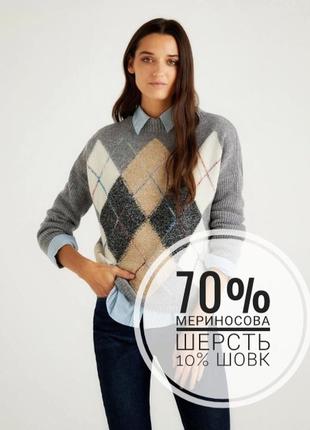 Стильный шерстяной сведр sm