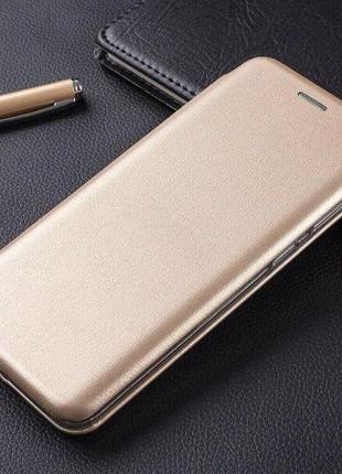 Чехол fiji g.c. для xiaomi mi 10t / mi 10t pro книжка магнитная gold