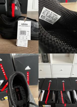 Кросівки жіночі adidas x prada luna rossa 21 black  g57868 , оригінал 37,39р9 фото