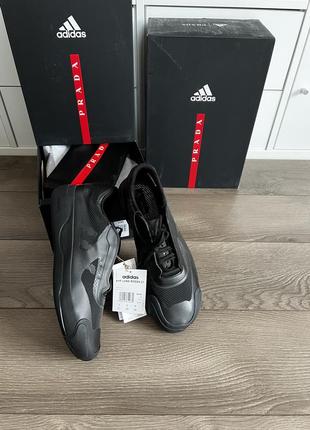 Кроссовки женские adidas x prada luna rossa 21 black g57868, оригинал 37,39р4 фото