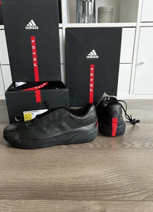 Кросівки жіночі adidas x prada luna rossa 21 black  g57868 , оригінал 37,39р6 фото