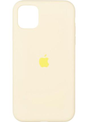Чехол fiji silicone case для apple iphone 11 pro бампер накладка full soft mellow yellow2 фото