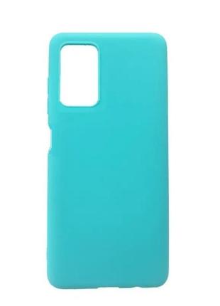 Чехол fiji soft для xiaomi redmi note 11 5g (chinese version) силикон бампер голубой