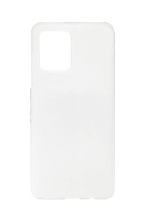 Чехол fiji soft для realme 9 4g (rmx3521) / 9 pro plus (rmx3392 / rmx3393) силикон бампер прозрачный белый