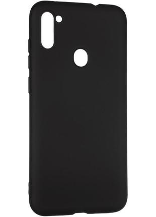 Чохол fiji full soft premium для samsung galaxy a11 (a115) силікон бампер black
