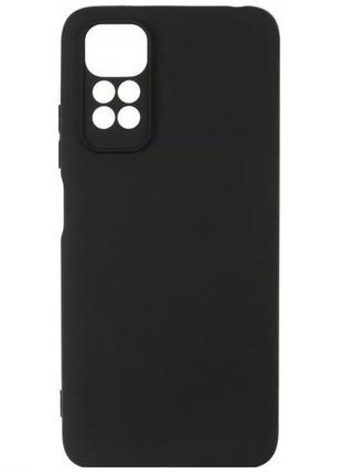 Чохол fiji full soft premium для xiaomi redmi note 11 / note 11s силікон бампер black