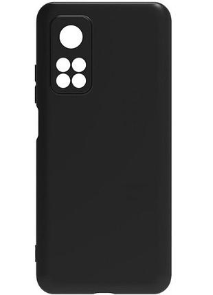 Чехол fiji soft для xiaomi mi 10t / mi 10t pro силикон бампер черный