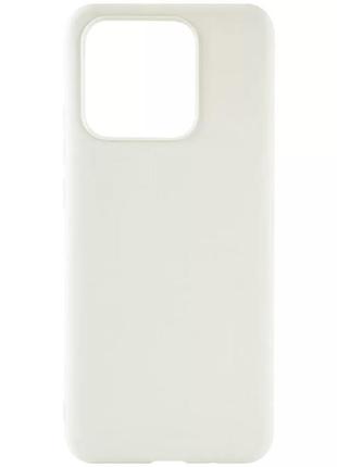 Чохол fiji soft для xiaomi 13 силікон бампер прозорий білий