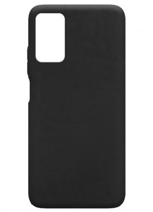 Чехол fiji soft для xiaomi redmi note 9 4g силикон бампер черный