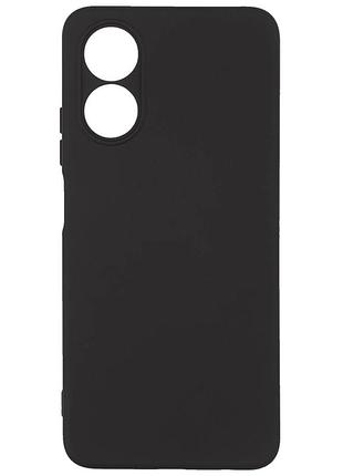 Чехол fiji full soft premium для oppo a17k силикон бампер black