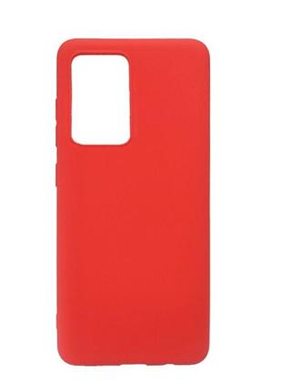 Чехол fiji soft для samsung galaxy a33 5g (a336) силикон бампер красный