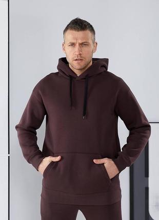 Спортивний костюм чоловічий весняний зимовий на весну базовий демісезонний чорний...