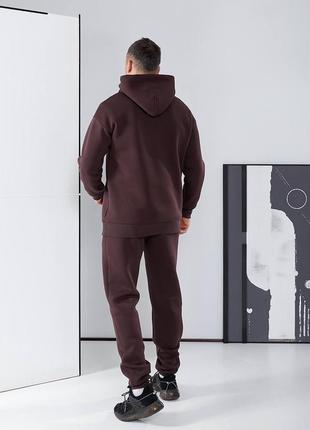 Спортивний костюм чоловічий весняний зимовий на весну базовий демісезонний чорний...