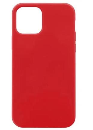 Чехол fiji soft для apple iphone 13 силикон бампер красный