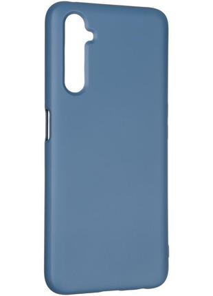 Чехол fiji full soft premium для realme 6 pro силикон бампер dark blue