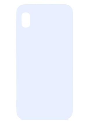 Чехол fiji soft для samsung galaxy a01 core (a013) силикон бампер прозрачный белый