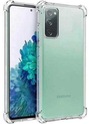 Чехол fiji proof для samsung galaxy s20 fe (g780) бампер с усиленными бортами transparent