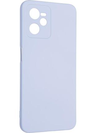Чехол fiji full soft premium для realme narzo 50a prime (rmx3516) противоударный с микрофиброй бампер violet