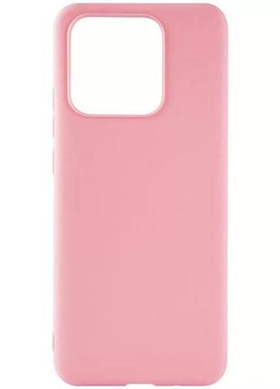Чехол fiji soft для xiaomi 13 силикон бампер светло-розовый