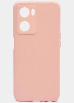 Чехол fiji soft для oppo a57s силикон бампер светло-розовый