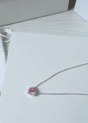 Pandora підвіска рожевим ореолом