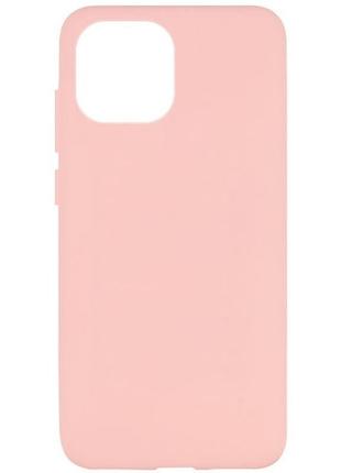 Чохол fiji soft для xiaomi mi 11 силікон бампер світло-рожевий