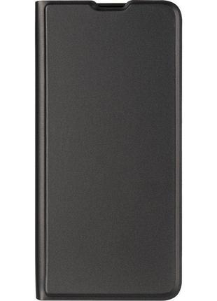 Чехол fiji shell для samsung galaxy a04 (a045) книжка с магнитом и защитой камеры black