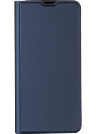 Чехол fiji shell для samsung galaxy a54 (a546) книжка с магнитом и защитой камеры blue