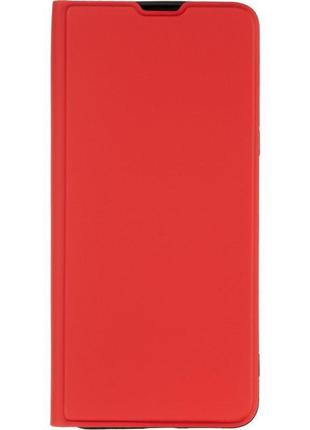 Чехол fiji shell для xiaomi redmi note 12 книжка с магнитом и защитой камеры red