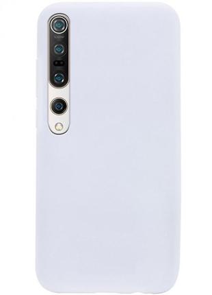 Чехол soft touch для xiaomi mi 10 pro силикон бампер матовый