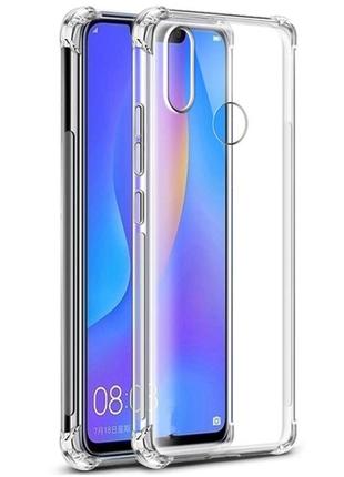 Чохол fiji proof для huawei p smart z бампер з посиленими бортамиtransparent