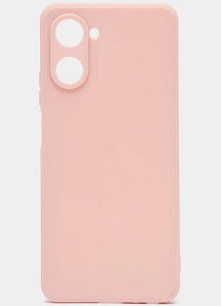 Чехол fiji soft для realme 10 pro 5g силикон бампер светло-розовый