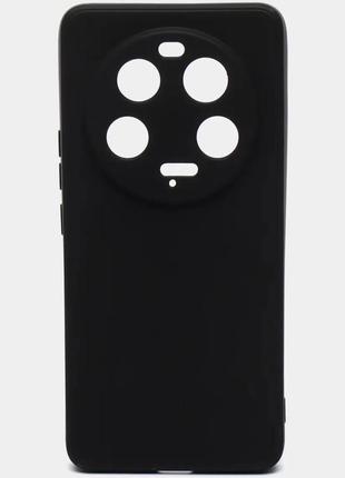 Чехол fiji soft для xiaomi 13 ultra силикон бампер черный
