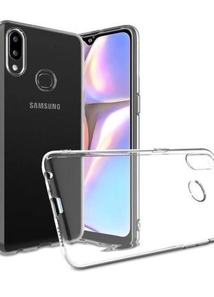 Чехол fiji ultra thin для tpu на samsung galaxy a10s a107f wolf (a107) силикон бампер transparent