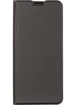 Чехол fiji shell для tecno spark 10c (ki5m / ki5k) книжка с магнитом и защитой камеры black