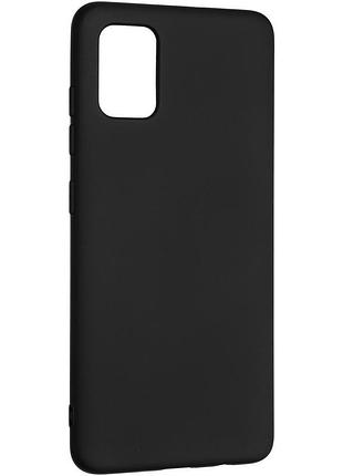 Чехол fiji full soft premium для samsung galaxy a51 (a515) силикон бампер black